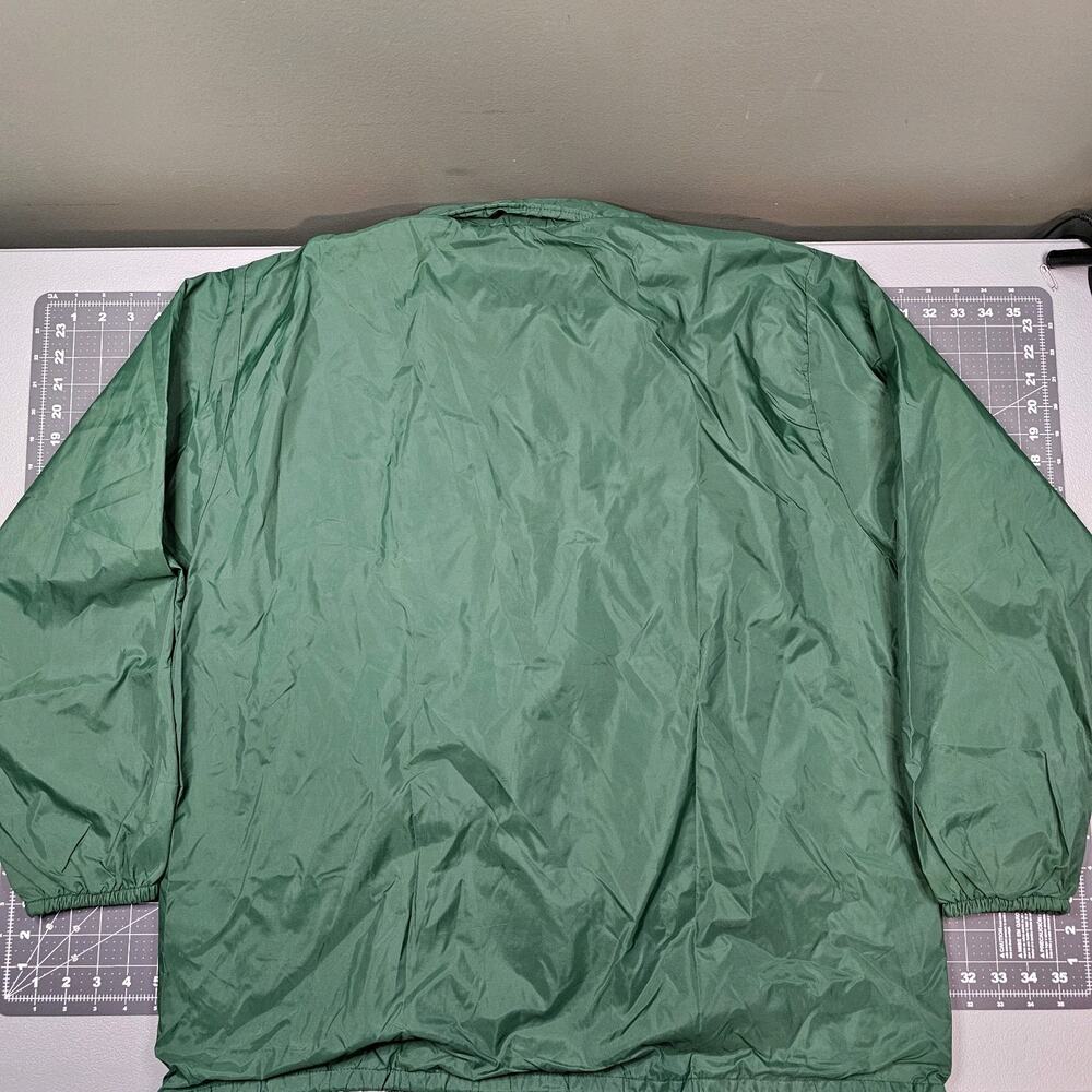 Vintage Hilton Apparel Jacket XL Green 80s Windbreaker Workwear Dad Grandpa - Picture 8 of 12